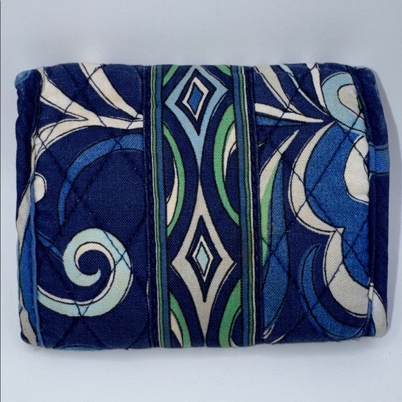 Vera Bradley Mosaic Mediterranean Pocket Wallet - Picture 2 of 7